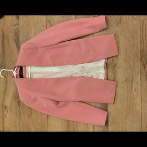 Zara Pants - Pink blazer and pants suit. Both USA size small Zara Pants - Pink blazer and pants suit. Both USA size small